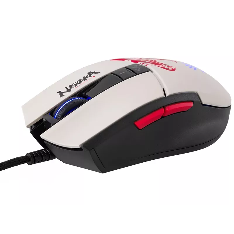 Laidinė žaidimų pelė A4Tech Bloody L65 MAX RGB 16000 DPI ergonomiška dešiniarankė