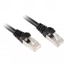 Tinklo kabelis Sharkoon RJ45 Cat.6 SFTP 1,5 m juodas