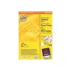 Avery 3655 lipnios etiketės Stačiakampis Nuolatinis Baltos 200 vnt.