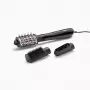 Karšto oro šepetys BABYLISS Style Smooth 1000 Airflow AS128E, 1000 W, juodas, 3 šepečiai, joninė technologija, reguliuojamas termostatas