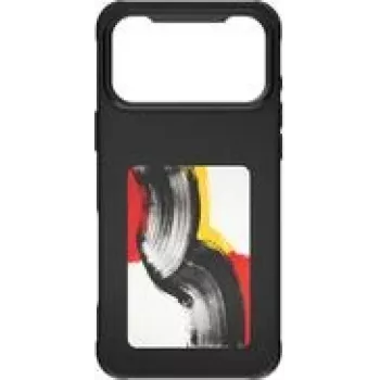 4smarts E-Ink dangtelis/NFC ekranas, skirtas iPhone 17 Pro Max, Qi2 – juodas (541789)