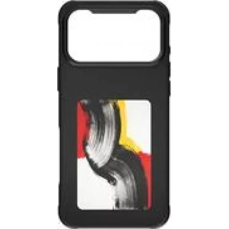 4smarts E-Ink dangtelis/NFC ekranas, skirtas iPhone 17 Pro Max, Qi2 – juodas (541789)