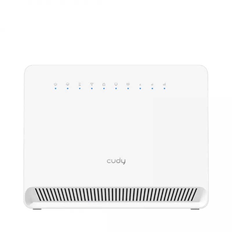 Cudy LT500E belaidis maršrutizatorius Fast Ethernet Dual-band (2,4 GHz / 5 GHz) 4G Baltas