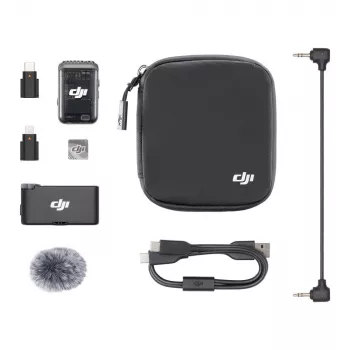 Mikrofonas DJI Mic 2 juoda