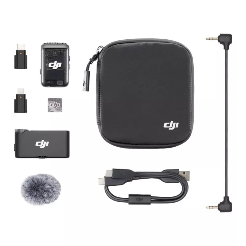 Mikrofonas DJI Mic 2 juoda