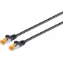 Tinklo kabelis S/CONN 08-26075 Juodas 10 m Cat6a S/FTP