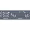 Konstrukcinis žaislas Cobi RAM 2500 2-in-1 statomas modelis, COBI-24610