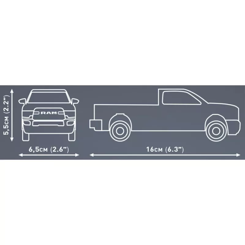 Konstrukcinis žaislas Cobi RAM 2500 2-in-1 statomas modelis, COBI-24610