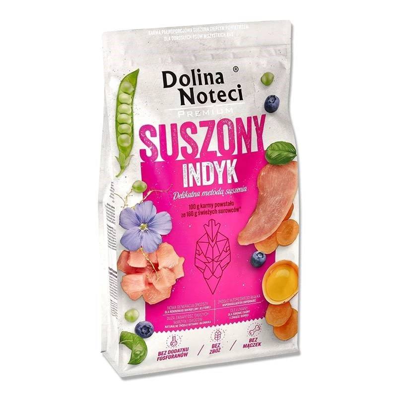 DOLINA NOTECI Premium kalakutiena - džiovintas šunų maistas - 9 kg