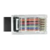 DeLock - serijinis adapteris - USB-C - RS-232 x 1 - juodas (63912)