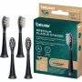 Beurer SC Premium Plaque Eraser Green Planet šepetėlių galvutės, juodos, 4 vnt. pakuotė