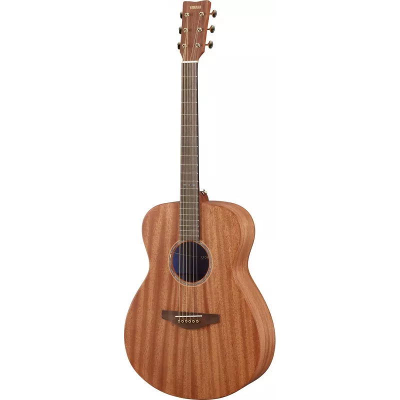 Akustinė gitara YAMAHA STORIA II 6 stygų Mėlyna Mediena — raudonmedžio viršus/nugara/šonai, nato kaklelis, riešutmedžio grifo lenta