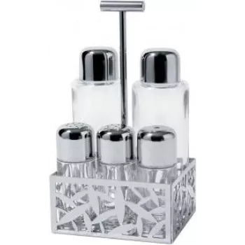 Aliejaus/acto dozatorius Alessi Cactus! Stiklas Nerūdijantis plienas 216 mm