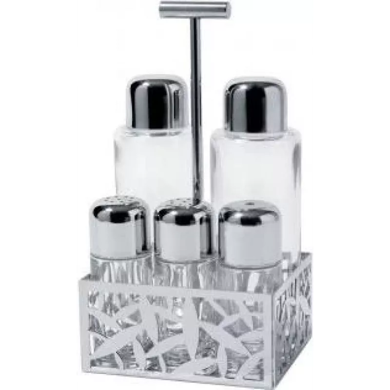 Aliejaus/acto dozatorius Alessi Cactus! Stiklas Nerūdijantis plienas 216 mm