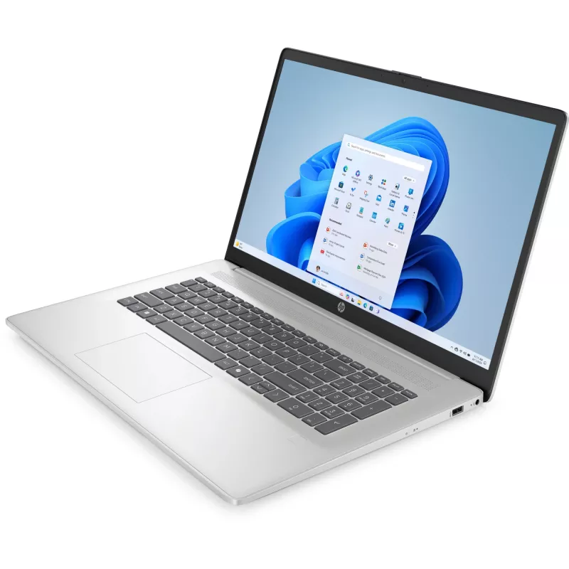 HP 17-cp2558ng (BD5N3EA) 43,9 cm (17,3 col.) R5 7520U 16 GB 512 GB W11 Home – klaviatūros išdėstymas gali būti vokiškas