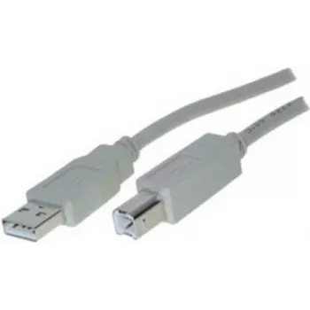 USB kabelis ShiverPeaks BS77023 3m USB 2.0 A į B Pilkas