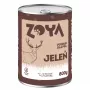 Šlapias šunų maistas ZOYA Deer 800 g skardinė — pilnavertis suaugusių šunų maistas su elniena, 11,4 % baltymų, 7,2 % riebalų, 75 % drėgmės