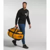 The North Face Base Camp Duffel L kelioninis krepšys 95 l poliesterio juoda, geltona