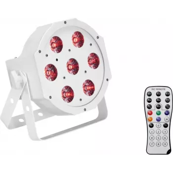 LED grindų šviestuvas EUROLITE SLS-7 HCL baltas – LED grindų lempa su HCL funkcija, balta apdaila