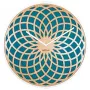 NeXtime laikrodis 3149tq Sun Large, Ø50 cm, sieninis, turkio spalvos