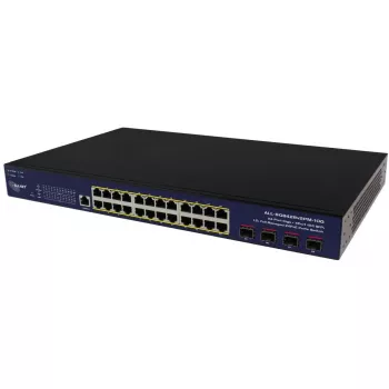 Tinklo komutatorius ALLNET ALL-SG8428v2FPM-10G — 24+4 prievadai, PoE, 10G