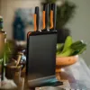 „Fiskars Functional Form“ peilių blokas su plyšiais