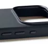 Mujjo pilna odinė dėklas MagSafe dėklas iPhone 17 Pro pilkas