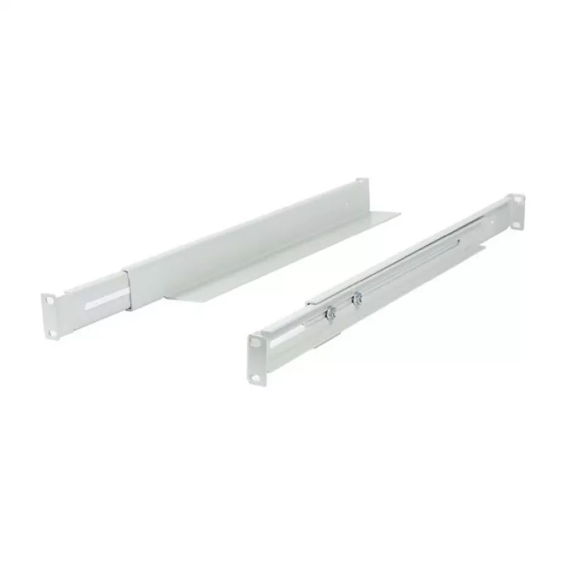 Montavimo L formos bėgelio laikiklis ALLNET reguliuojamo ilgio 502–849 mm šviesiai pilkas, pora