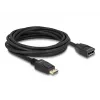 DeLOCK DisplayPort 1.2 prailginimo kabelis 4K 60 Hz 5 m