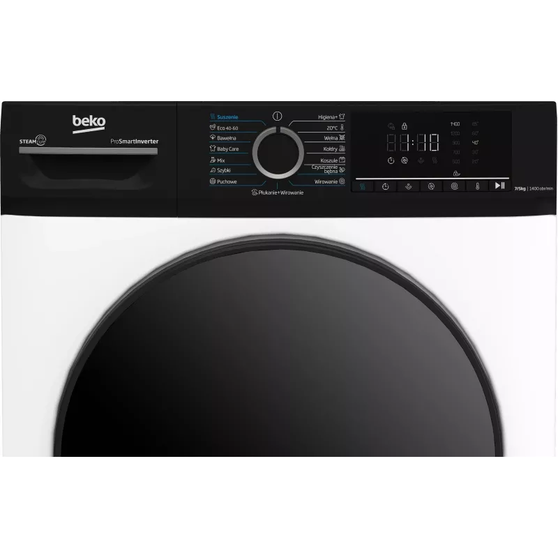 Beko BMM5DFO5741WPB skalbimo mašina su džiovykle 7 kg / 5 kg balta
