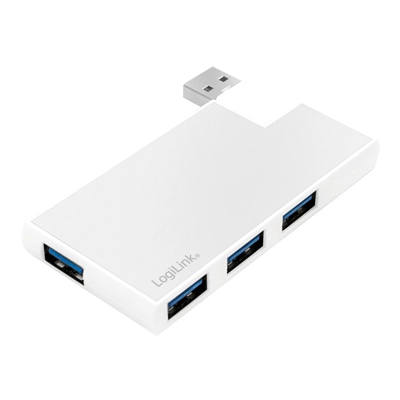 USB3.0 4 prievadų šakotuvas, sidabrinis