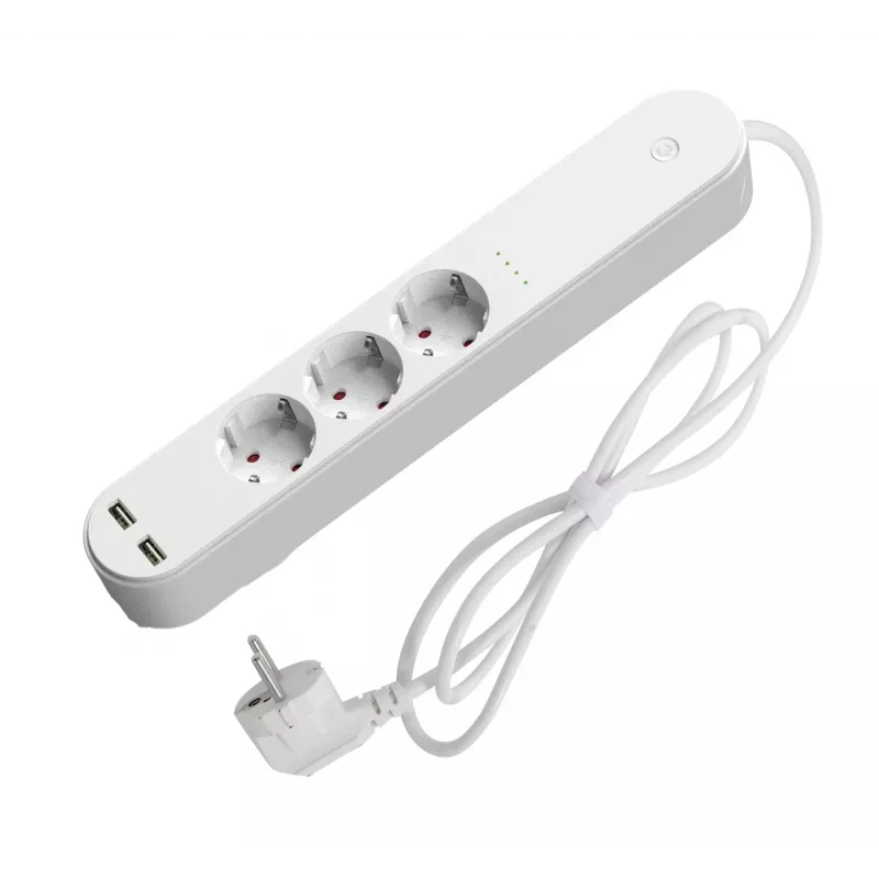 Išmanusis ilgintuvas Denver SHP-310U 3 AC lizdai F tipas 3680 W