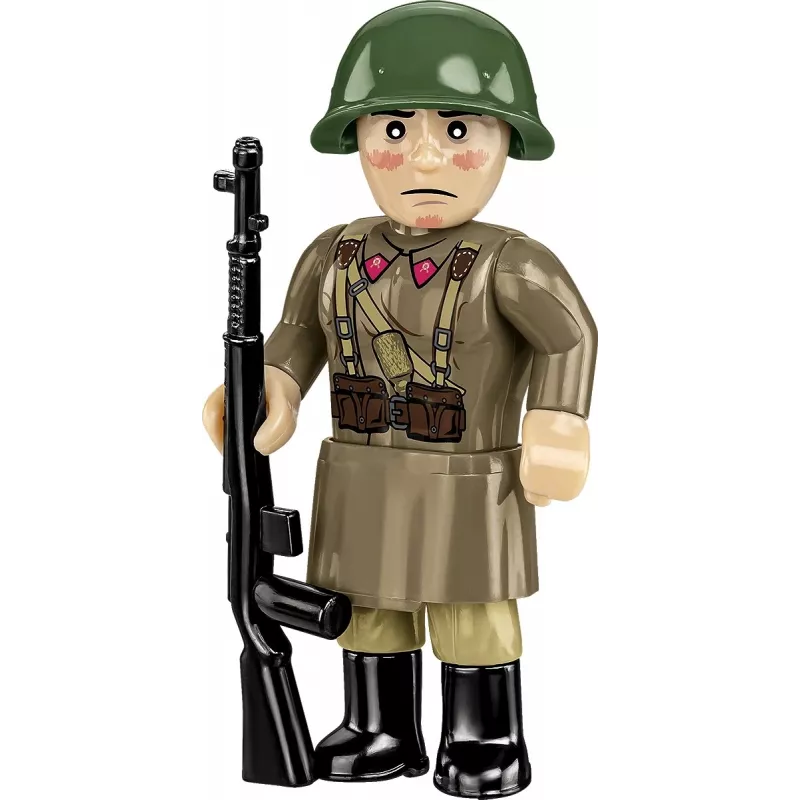 Cobi statybiniai blokeliai Stalingrado mūšio modelio rinkinys — 76 dalys, istorinė diorama