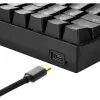 Sharkoon SKILLER SGK50 S4 klaviatūra, skirta žaidimams, USB, QWERTZ, vokiška, juoda