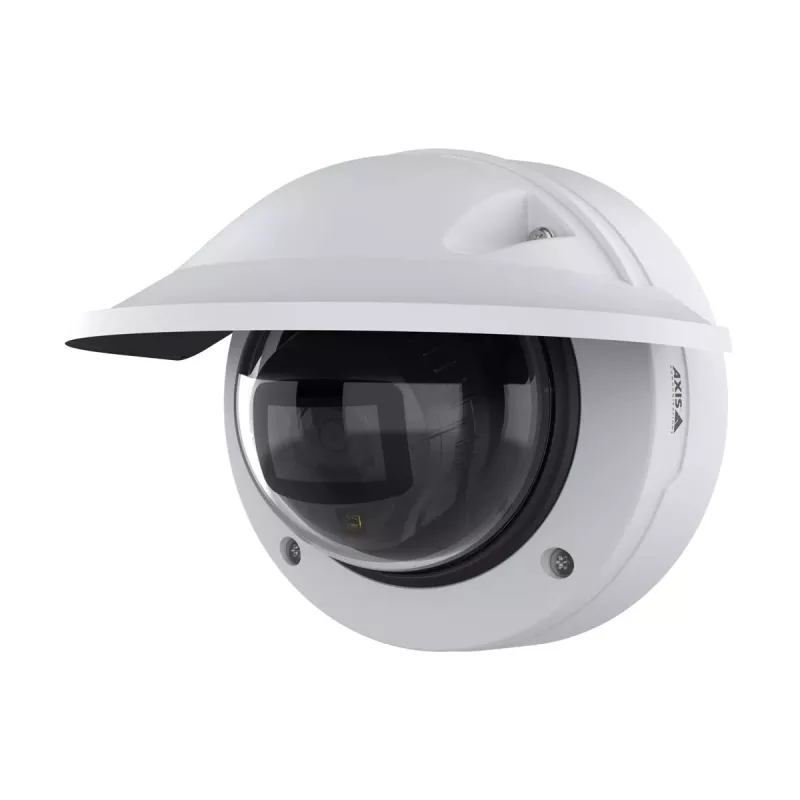 IP stebėjimo kamera Axis P3278-LVE — kupolinė, 3840×2160, vidaus ir lauko, montavimas prie lubų/sienos, 1/1,8 colio CMOS, 0,03 lx, 103° H