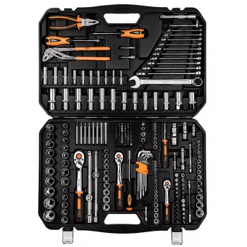 Neo 10-078 mechanikos įrankių rinkinys, 233 įrankiai