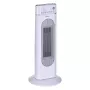 Elektrinis keraminis šildytuvas NOVEEN PTC3000, 2000 W (1200 W min), LED ekranas, laikmatis, nuotolinio valdymo pultelis, virpesiai, baltas