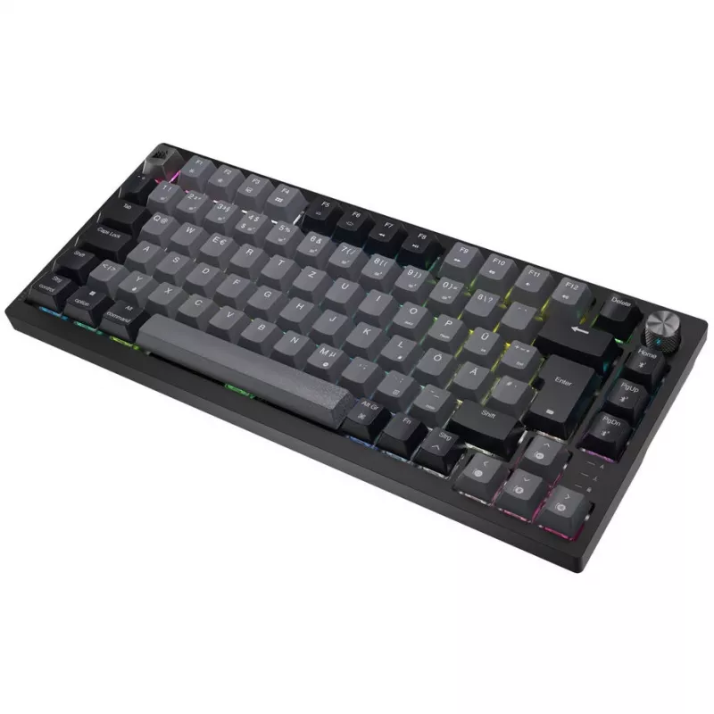 Belaidė žaidimų TKL klaviatūra Corsair K65
