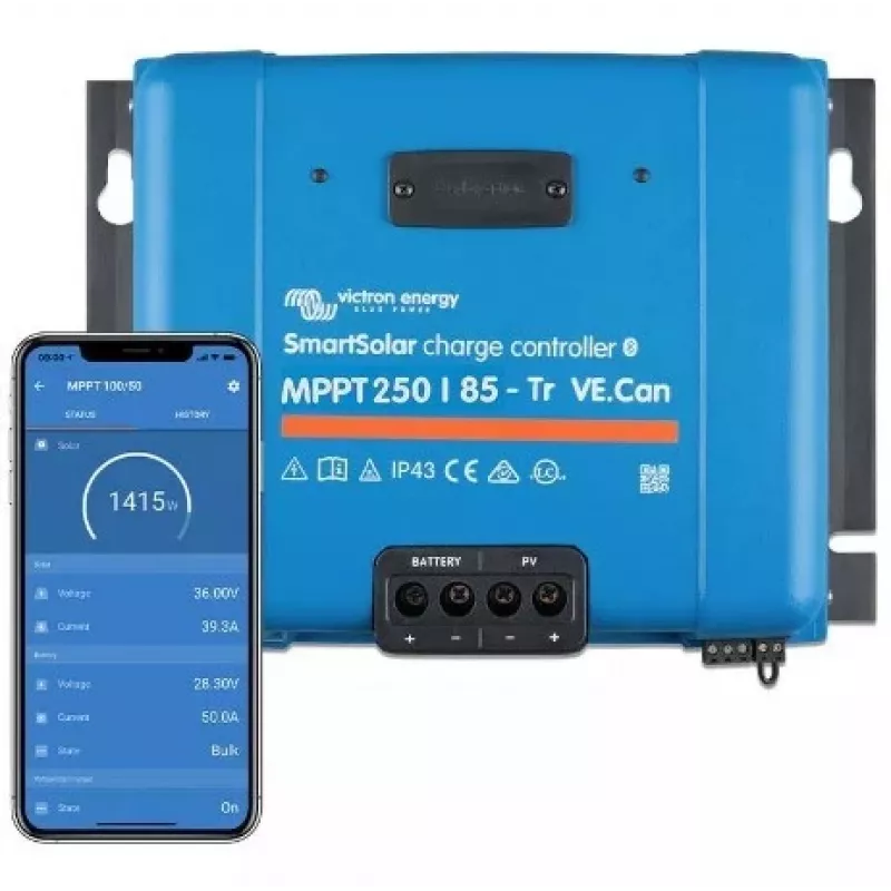 Victron Energy SmartSolar MPPT 250/85-Tr VE.Can įkrovimo valdiklis