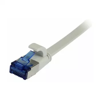 Synergy 21 komutacinis kabelis RJ45, CAT6A 500Mhz, 3m, Pilka, U/FTP, Plokščias, TPE(Superflex), AWG32, Synergy 21 - Kabelio tipas U/FTP - Laidų poros folija ekranuotos
