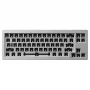 AKKO Gaming klaviatūra Case MonsGeek M7 VIA Barebone Kit Sidabrinė — plikas mechaninės klaviatūros korpusas, suderinamas su VIA programine įranga