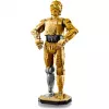 LEGO konstruojama figūrėlė Star Wars C-3PO modelis 75398 — 1 138 detalės, 380 mm aukščio kolekcinis eksponatas