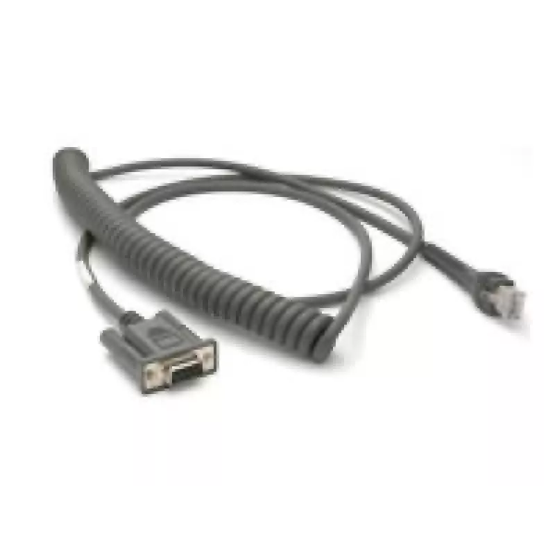Zebra CBA-R37-C09ZBR nuoseklusis laidas smėlio spalvos 2,74 m DB9