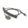 Zebra CBA-R37-C09ZBR nuoseklusis laidas smėlio spalvos 2,74 m DB9