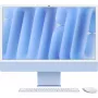 iMac 24 Retina 4.5k Display M4, Mėlynas, M4 (10-CPU/10-GPU), 16GB, 512GB, standartinis stiklas, Touch ID, Vokiškas, Gigabit Ethernet, Magic pelė, MWV33D/A