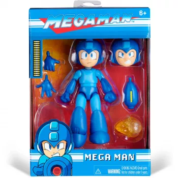 Jada Toys Mega Man 253251022 — kolekcinė žaislinė figūrėlė, licencijuotas personažas, apytiksliai 1:18 mastelio