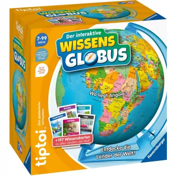 Edukacinis žaislas Ravensburger tiptoi Interaktyvus žinių gaublys