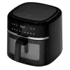 Elektrinis virdulys Adler AD 6318, 1,7 l, 2200 W, LED ekranas, 9 programos, juodas