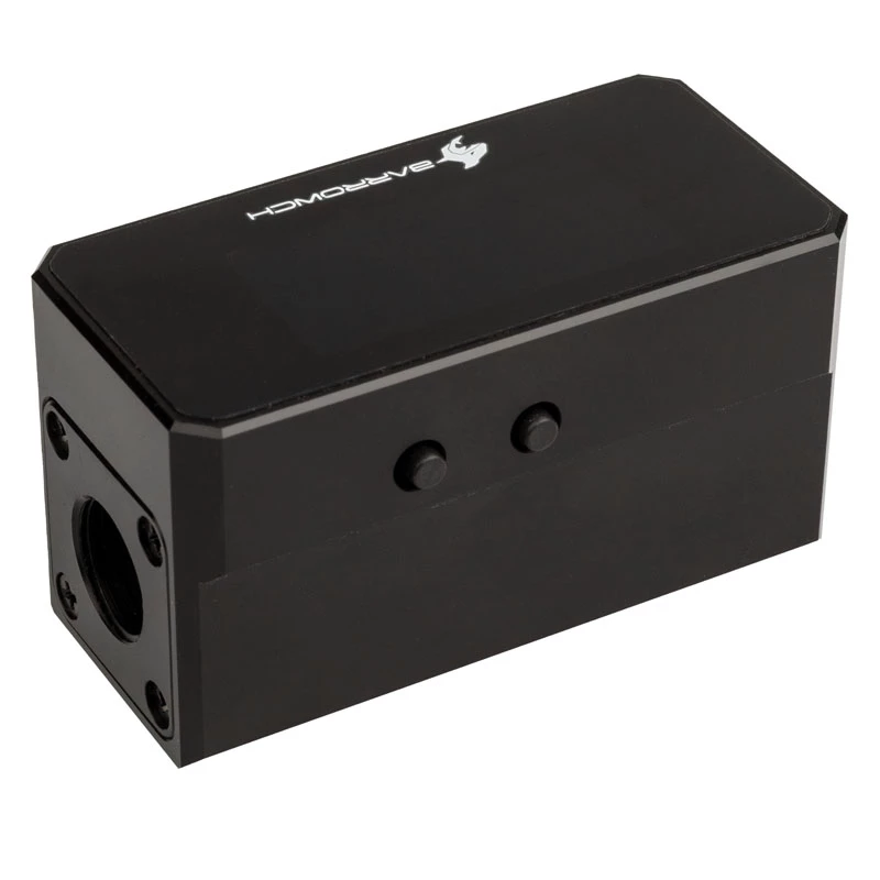 Srauto matuoklis Barrow FBFT08 B — OLED ekranas, juodas