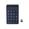 Gembird KPD-W-02 skaitmeninis klaviatūros blokas nešiojamam/ asmeniniam kompiuteriui Bluetooth juodas
